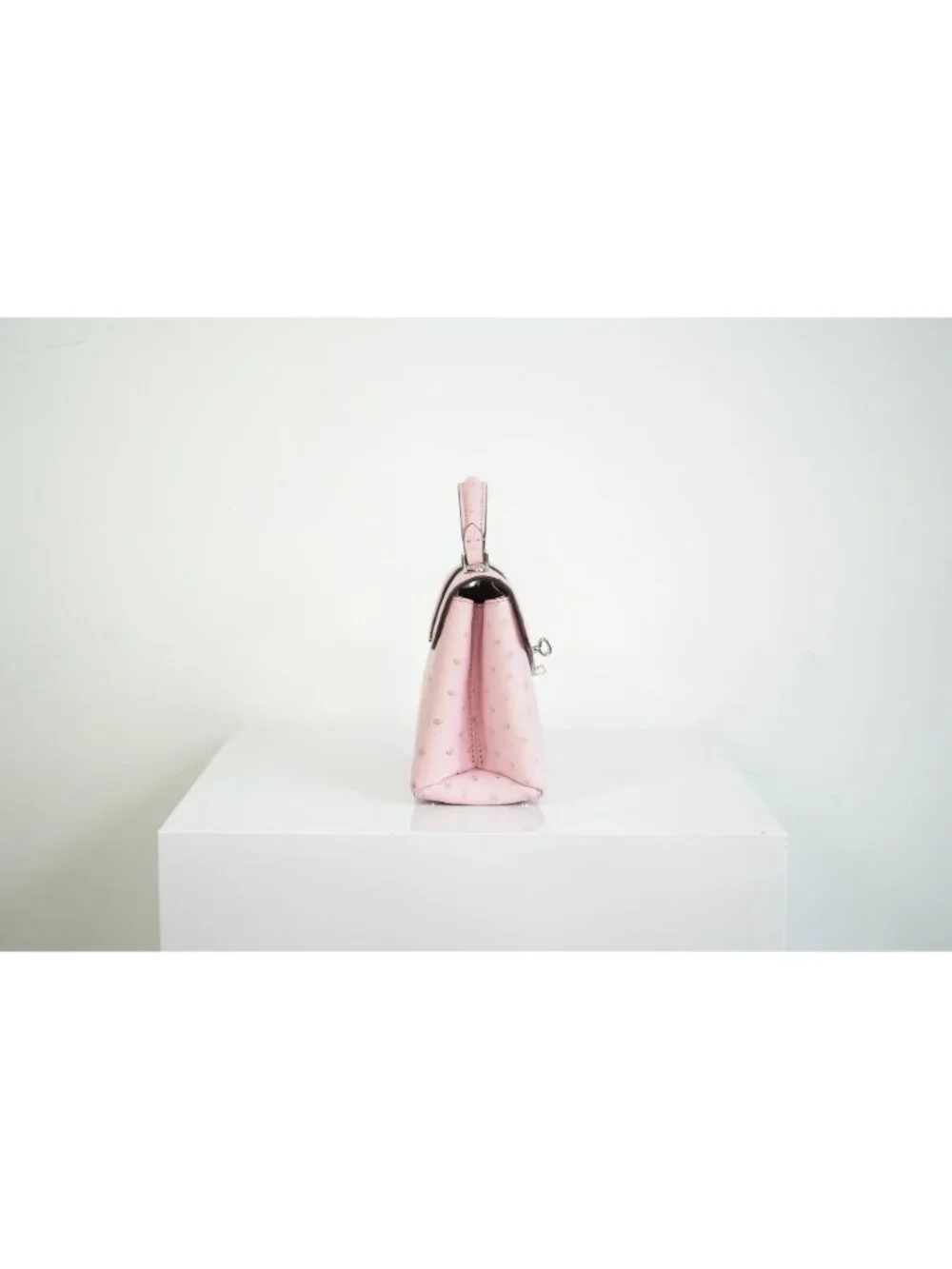 Louis Vuitton Mini Ostrich Rose De Vents ostrich skin